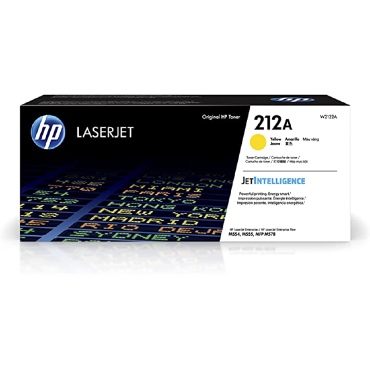 Toner Hp 212A W2122A Yellow 4500 Paginas Laserjet Color M554Dn