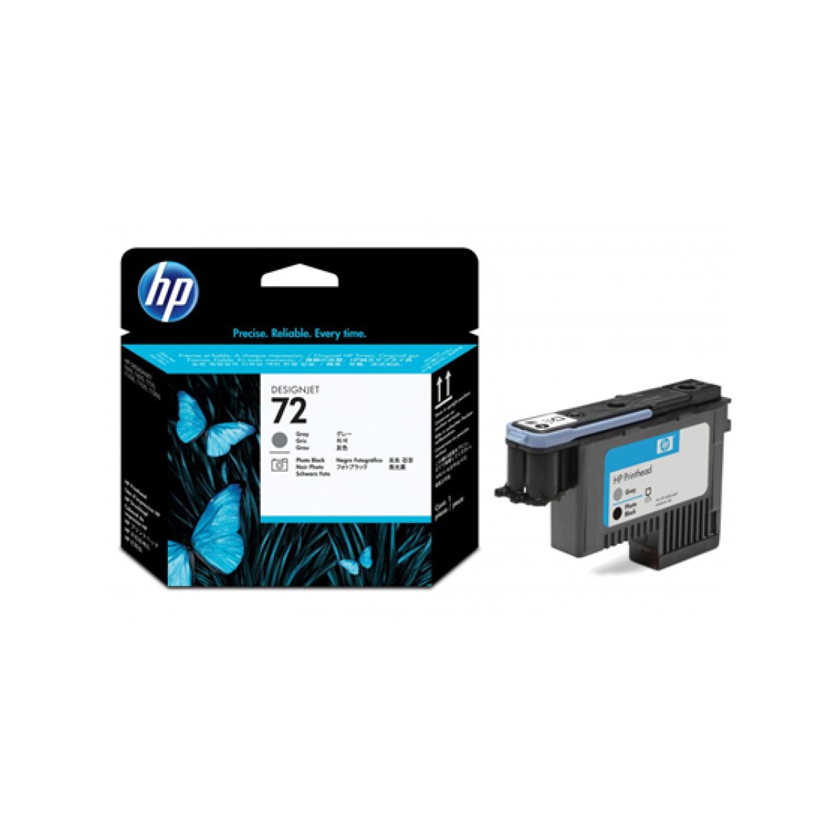 Cartucho Cabezal Hp 72 C9380A Gris Negro Para Designjet T610 T1100 T795