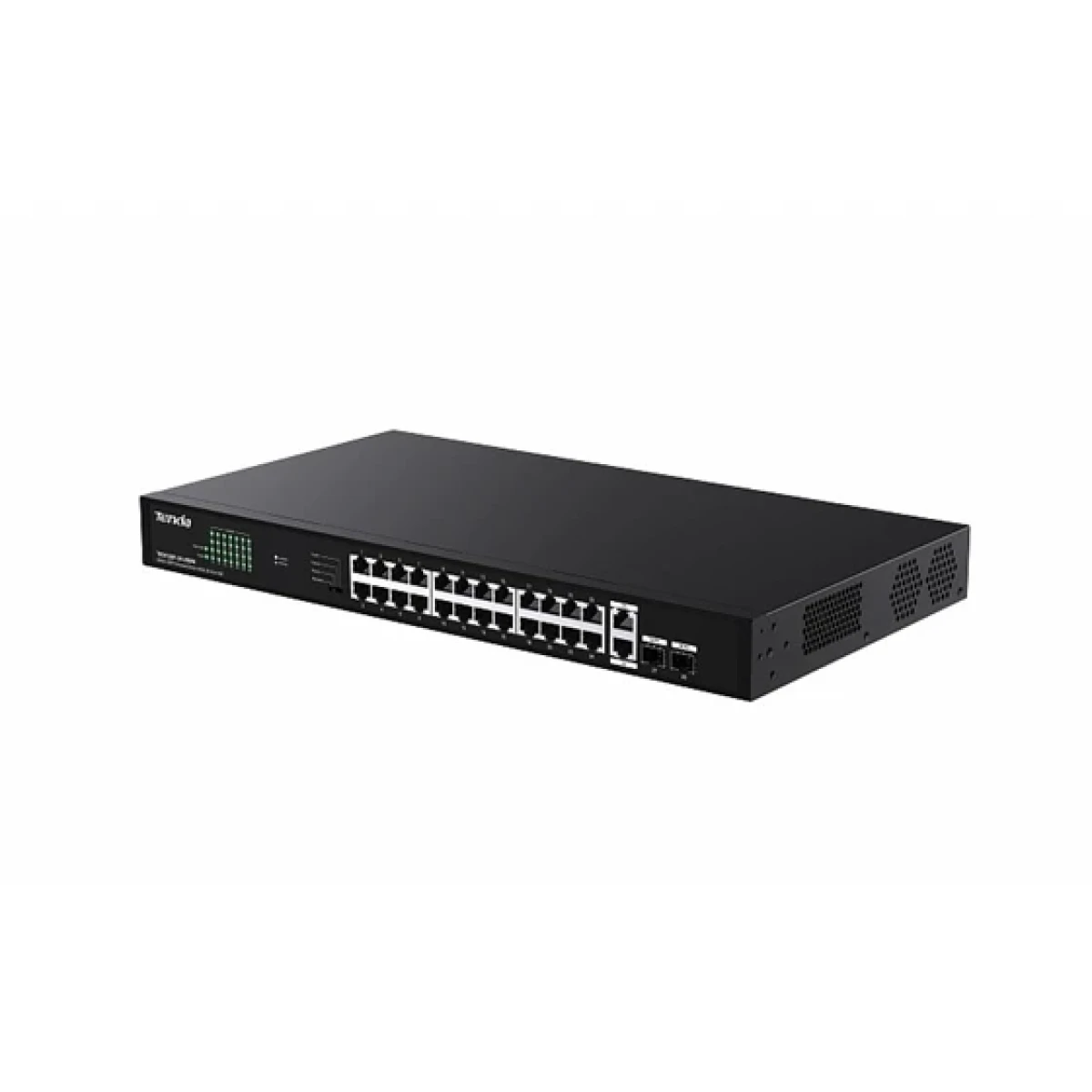Switch Poe Gigabit Tenda Teg1128P-24-250W 24 Puertos 2 Sfp