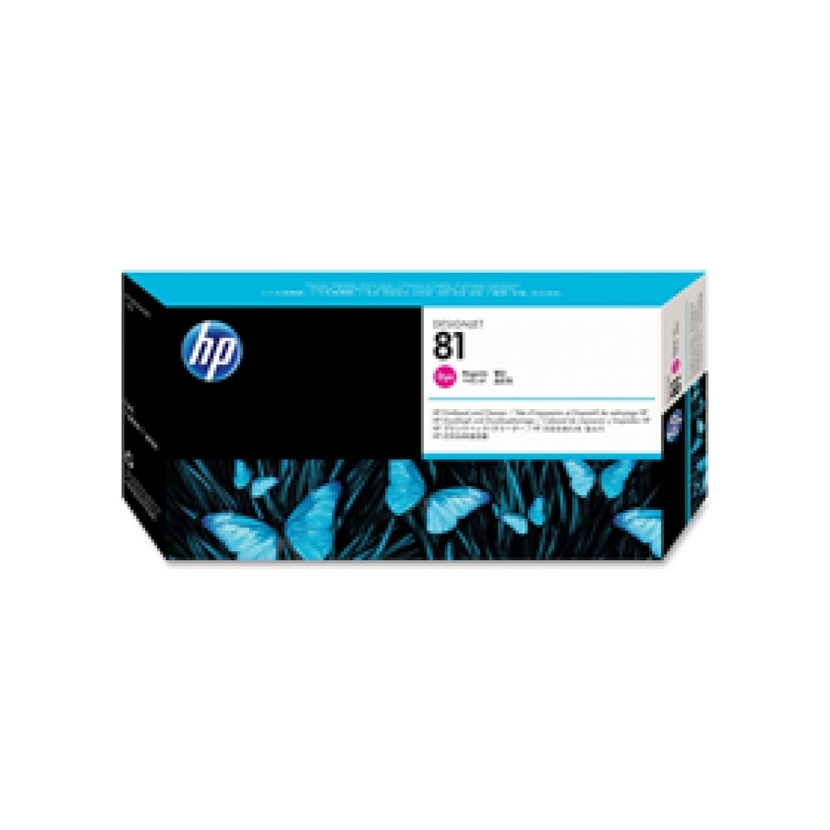 Cartucho Cabezal Y Limpiador De Cabezal Hp 81 – C4952A – Magenta – Para Impresora Designjet Serie 5500 / 5500Ps