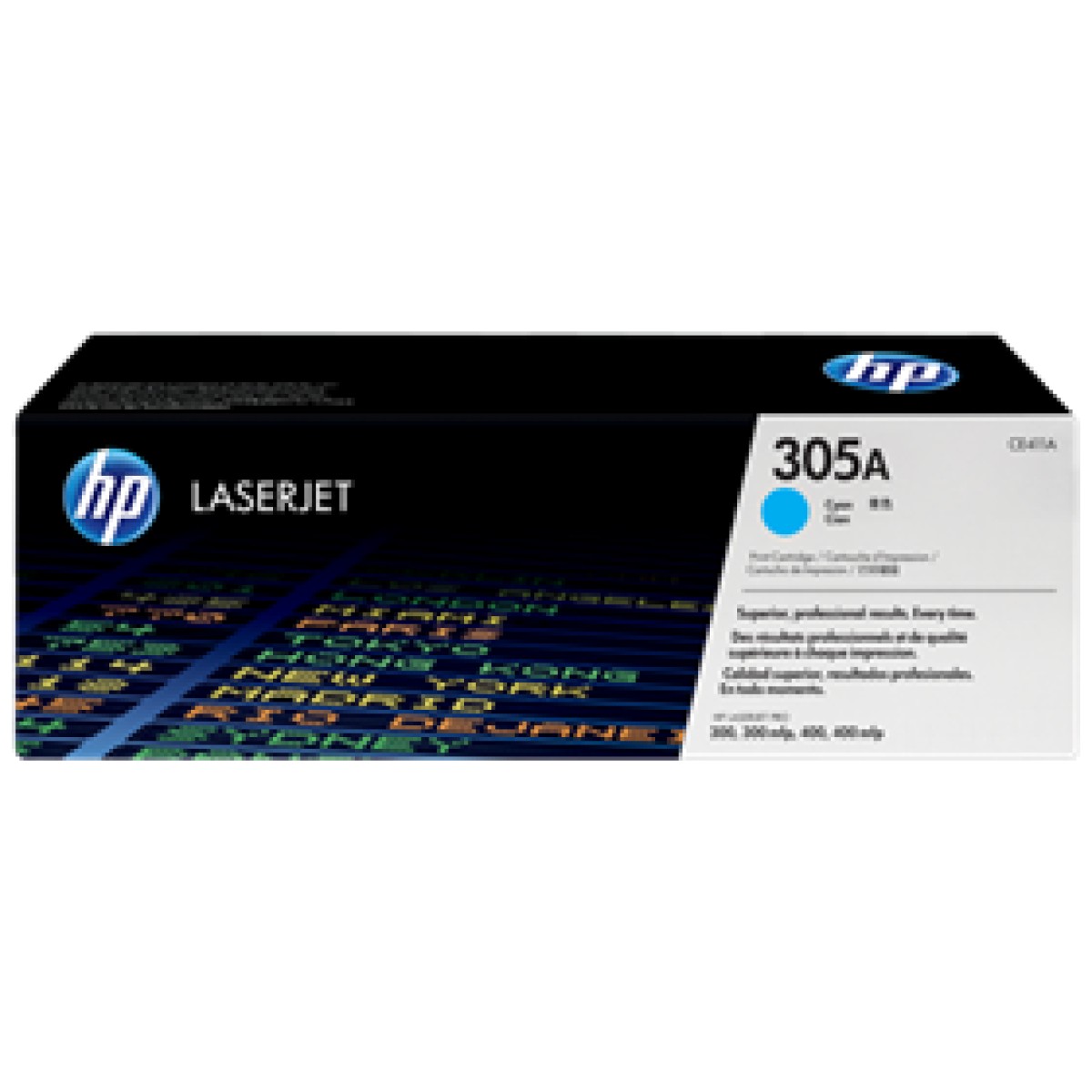 Toner Hp 305A – Ce411A – Cyan – 2,600 Paginas – Para Impresora Color Laserjet Pro – M351A, M375Nw, M451, M475