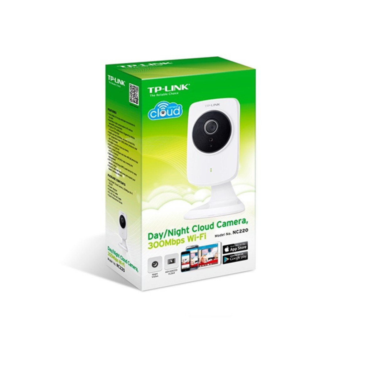 Camara Tp-link Nc220 Ip Dia Y Noche Compresion H264