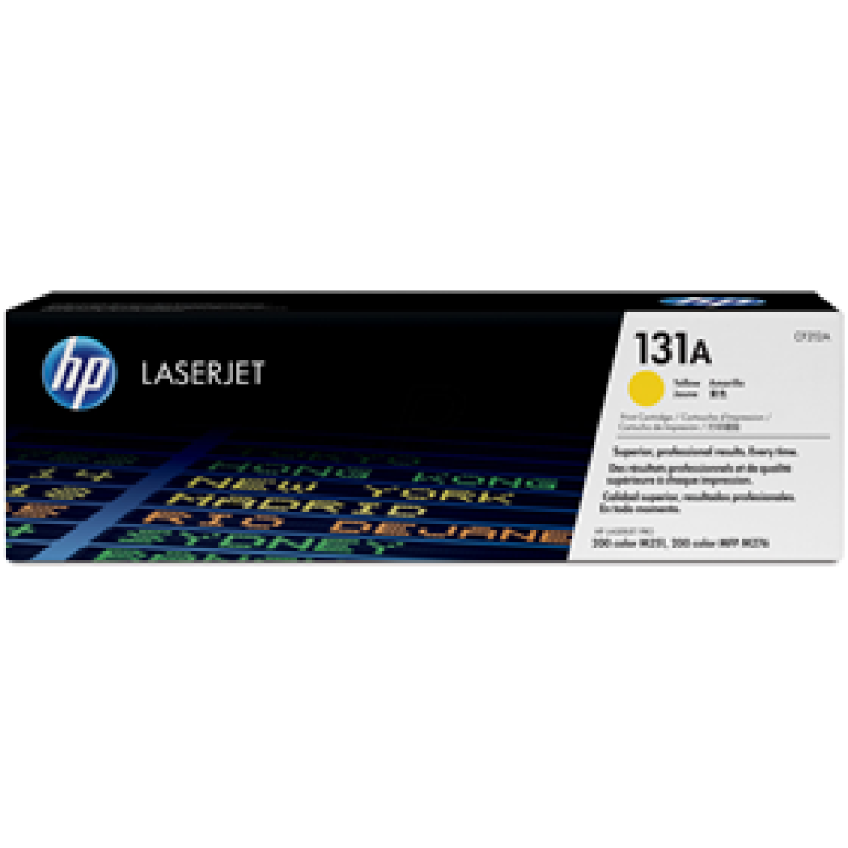 Toner Hp 131A – Cf212A – Amarillo – 1,800 Paginas – Para Impresora Color Laserjet Pro – M251N, M251Nw, M276N, M276Nw