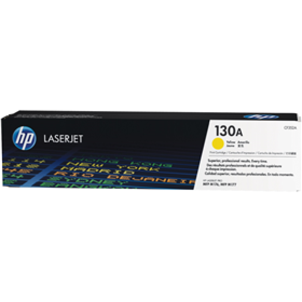 Toner Hp 130A – Cf352A – Amarillo – 1,000 Paginas – Para Impresora Color Laserjet – M176N, M177Fw