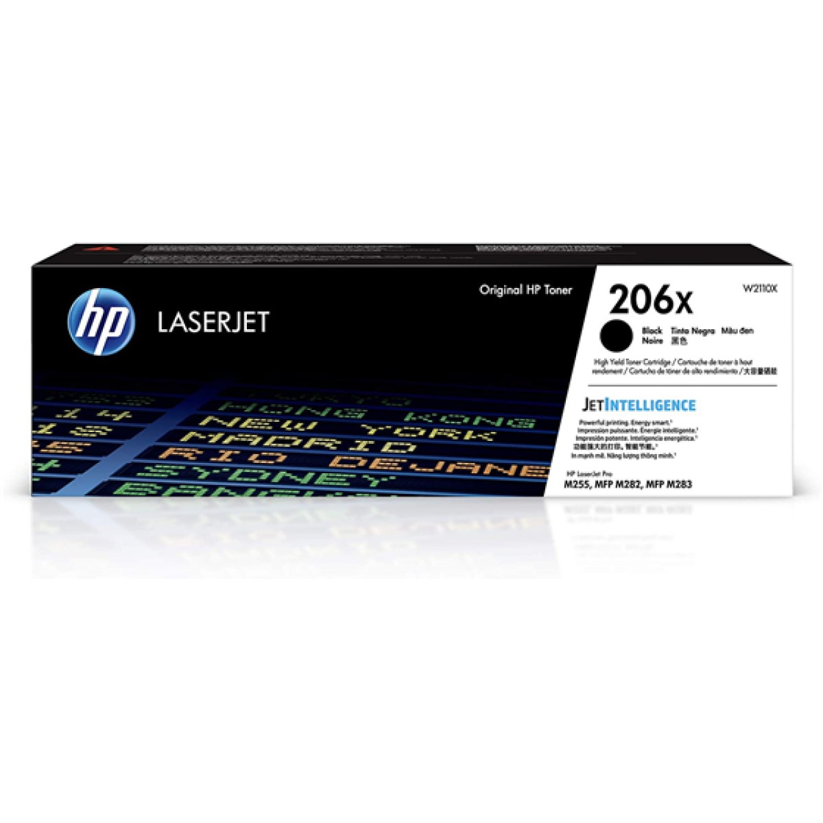 Toner Hp 206X W2110X Negro Alto Rendimiento 3150 Paginas