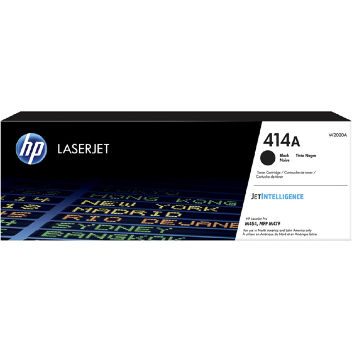 Toner Hp 414A W2020 Negro 2400 Paginas Laserjet M454Dn M454Dw M479Fdw M479Dw