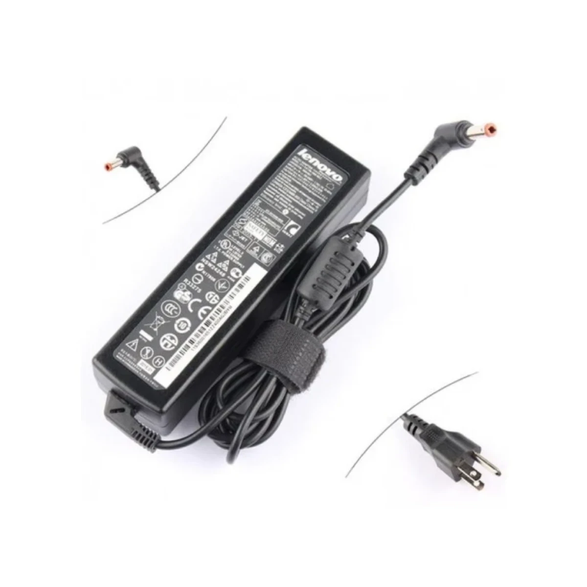 Cargador Para Laptop Lenovo Plug Fino 65W 5.5×2.5mm