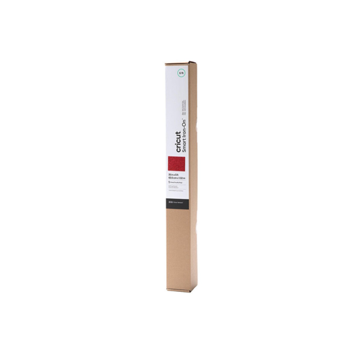 Rollo De Vinil Cricut Iron On Glitter 25″ X 5′ Rojo