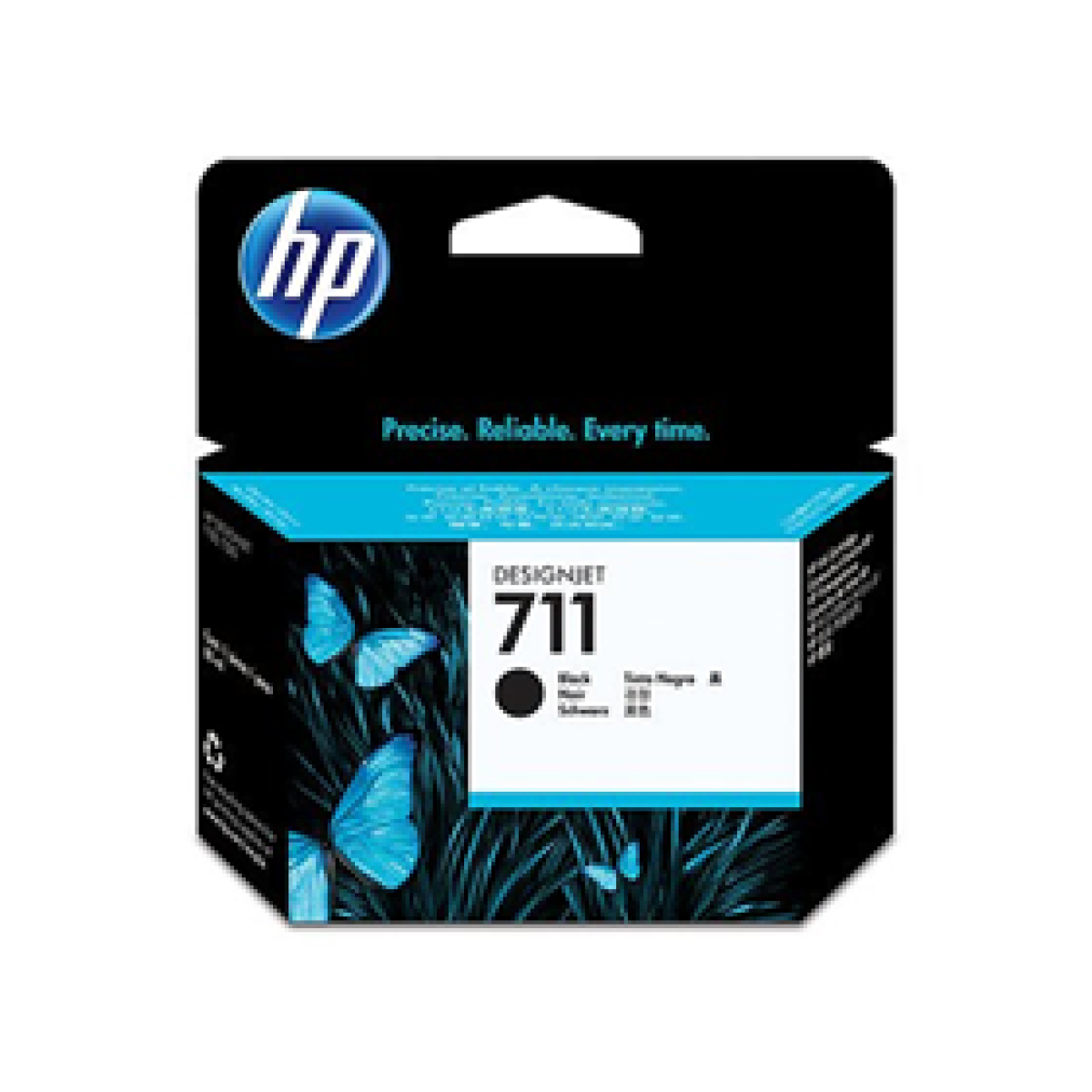 Cartucho Hp 711 – Cz133A – Negro – 80Ml – Para Impresora Designjet T120 Eprinter / T520 Eprinter / T130