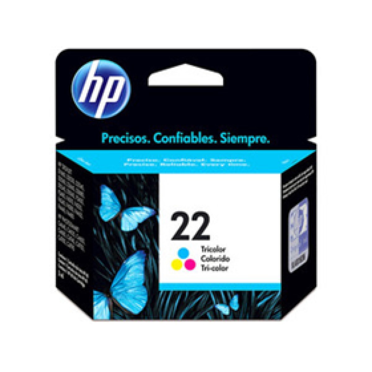 Cartucho Hp 22 -C9352A – Tricolor – 5Ml – Para Impresora 1360 / 1460 / 1560 / 2360 / D2460 / F380 / F4180