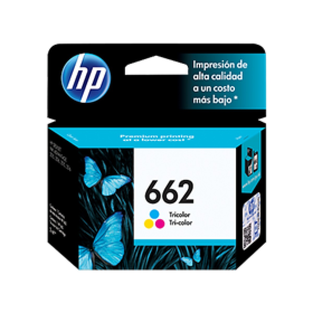 Cartucho Hp 662 – Cz104Al – Tricolor – 2Ml – Para Impresora Deskjet Ink Advantage 2515 / Deskjet 3515 / 3545 / 2545