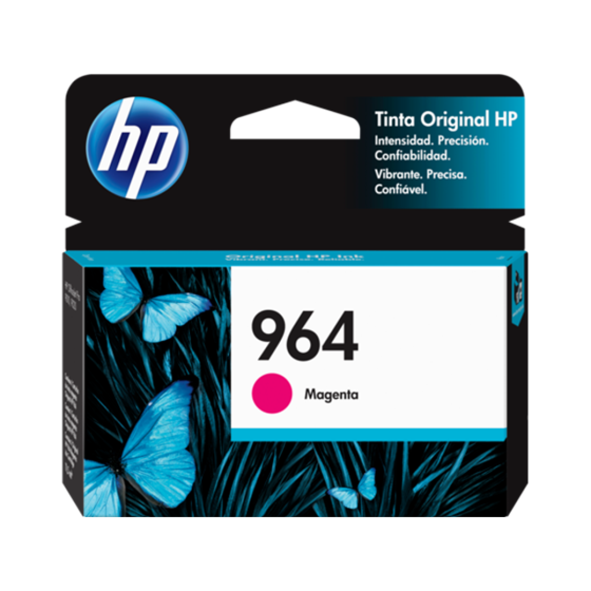 Cartucho Hp 964 3Ja51Al Magenta Para Impresora Officejet Pro 9020 9010