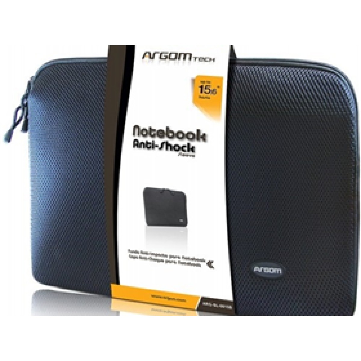 Cover Argom Negra Tipo Funda 15.6″ Anti-Shock Para Laptop
