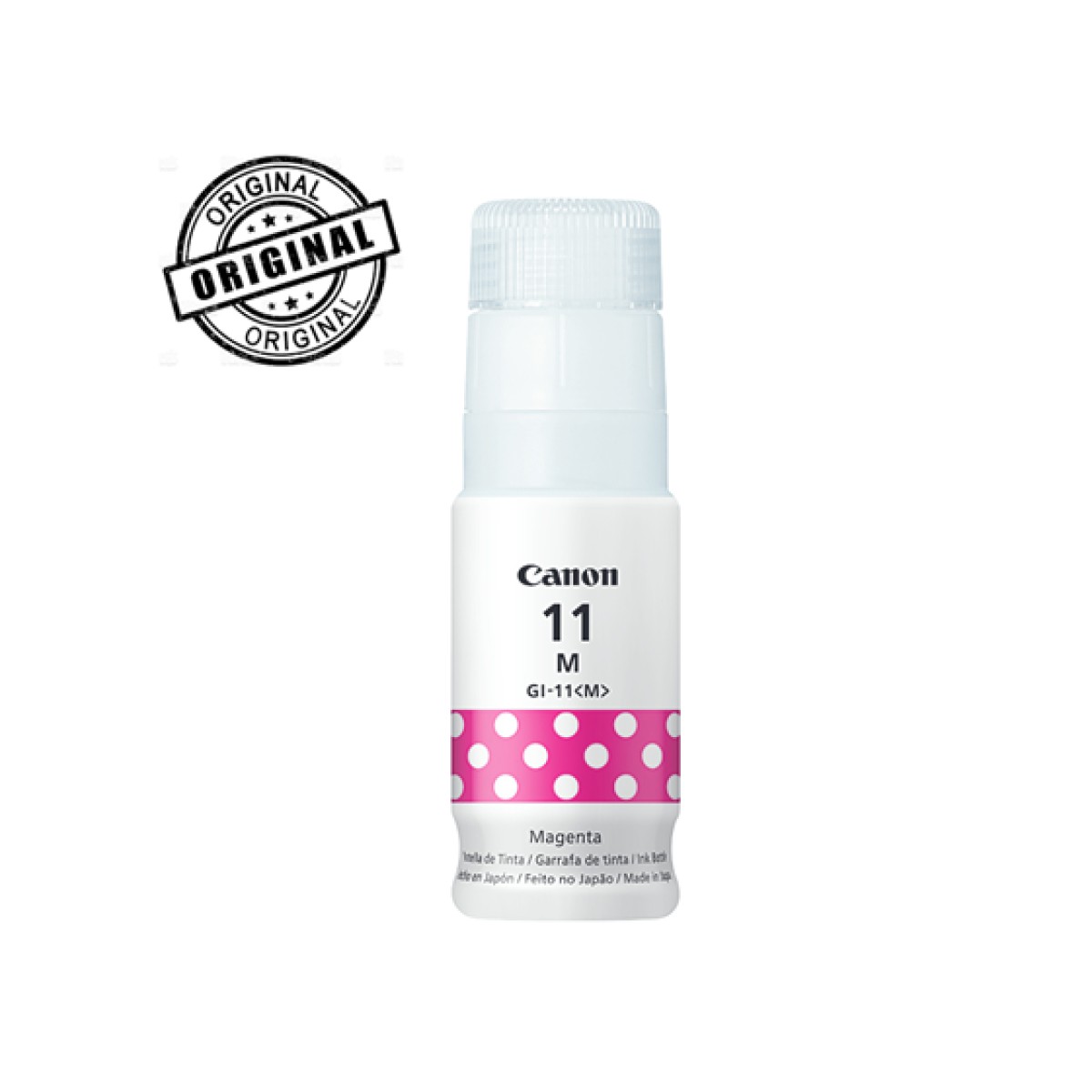 Botella De Tinta Canon Gi-11 Magenta 70Ml Compatible G2160 G2170 G3160