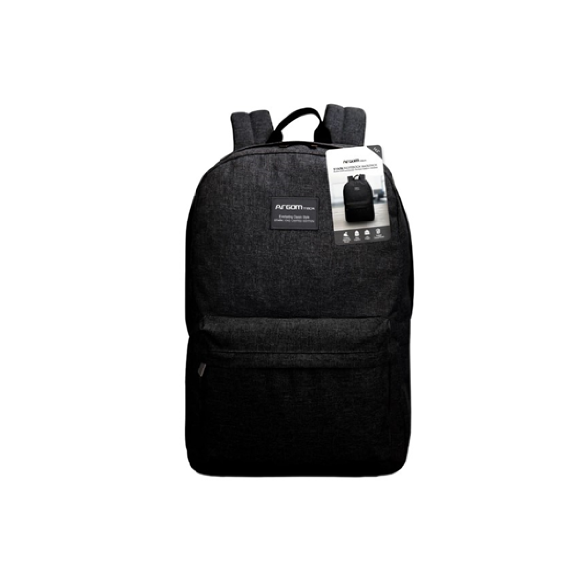 Bulto Para Laptop Argom 14.1” Tipo Mochila Stark Negro