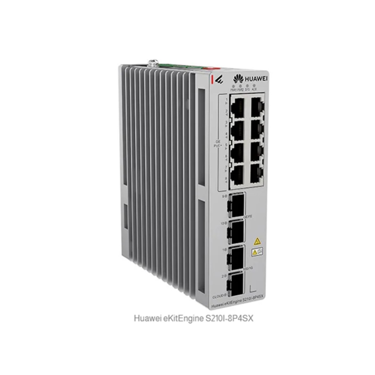 Switch Industrial 8 Puertos Huawei S210I-8P4Sx Capa 2 60Gbps Poe+