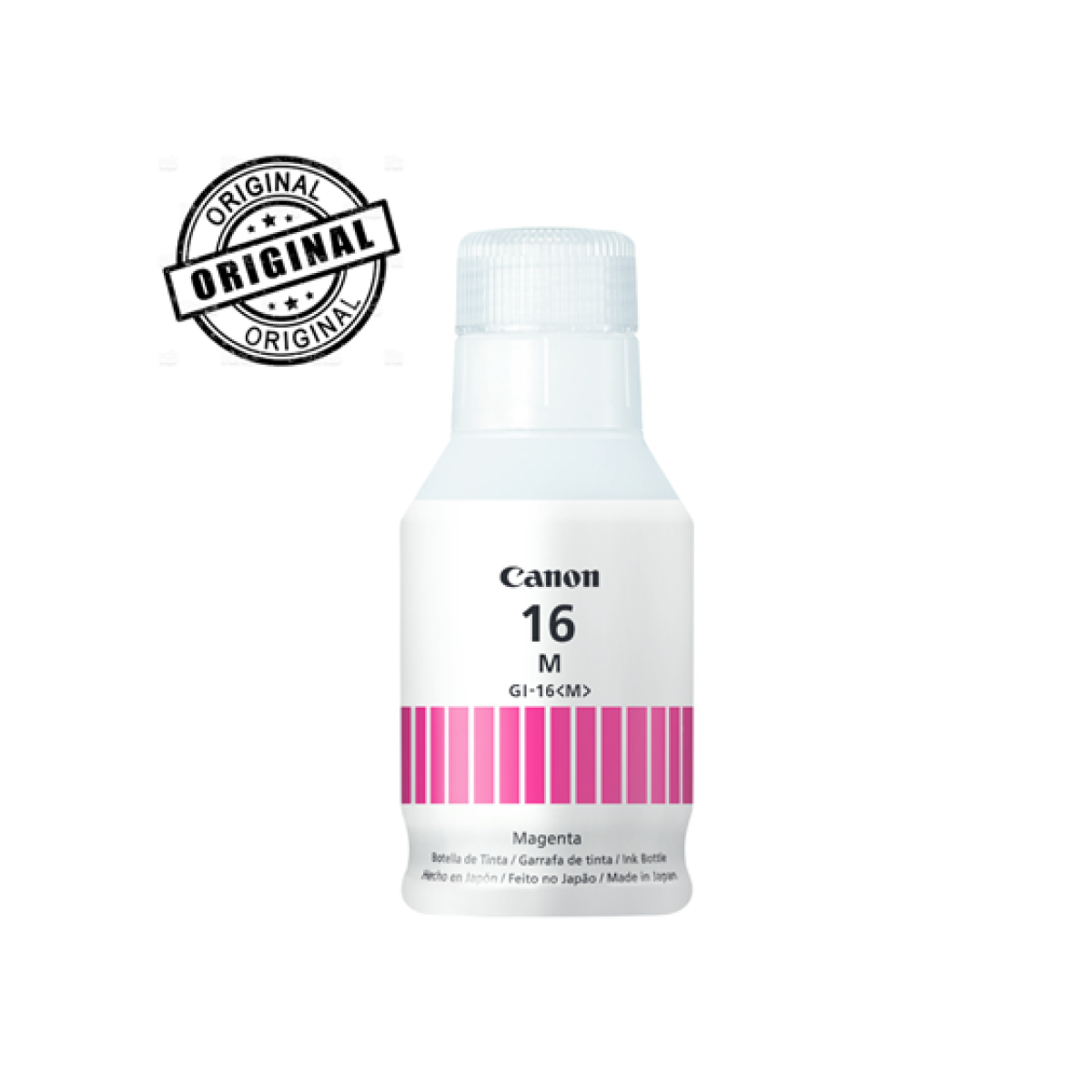 Botella De Tinta Canon Gi-16 Magenta 70Ml Compatible Maxify Gx6010