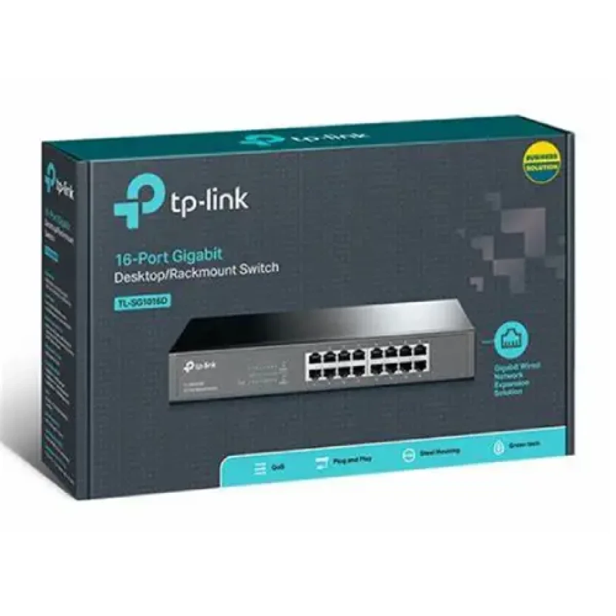 Switch TP-Link TL-SG1016D 16 Puertos Gigabit Ethernet No Administrable