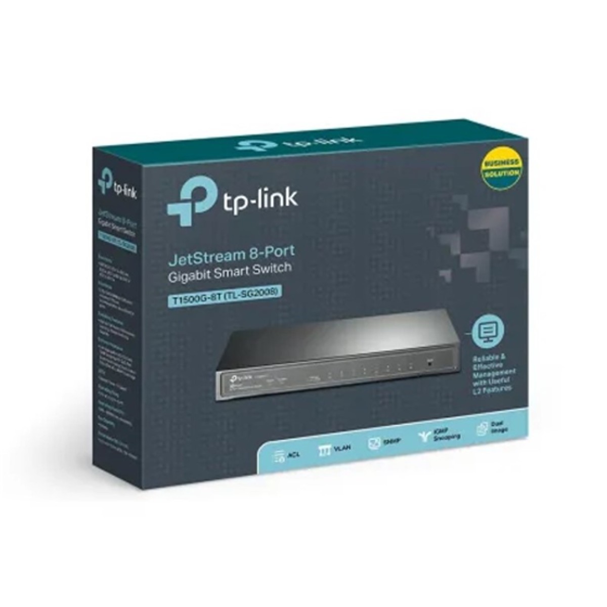 Switch Tp-Link Omada Smart Gigabit 8 Puertos RJ45 10/100/1000 MBps