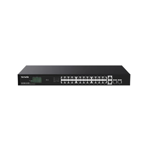 Switch Tenda 16 Puertos Poe Teg1120P-16-150W Gigabit 2 Sfp