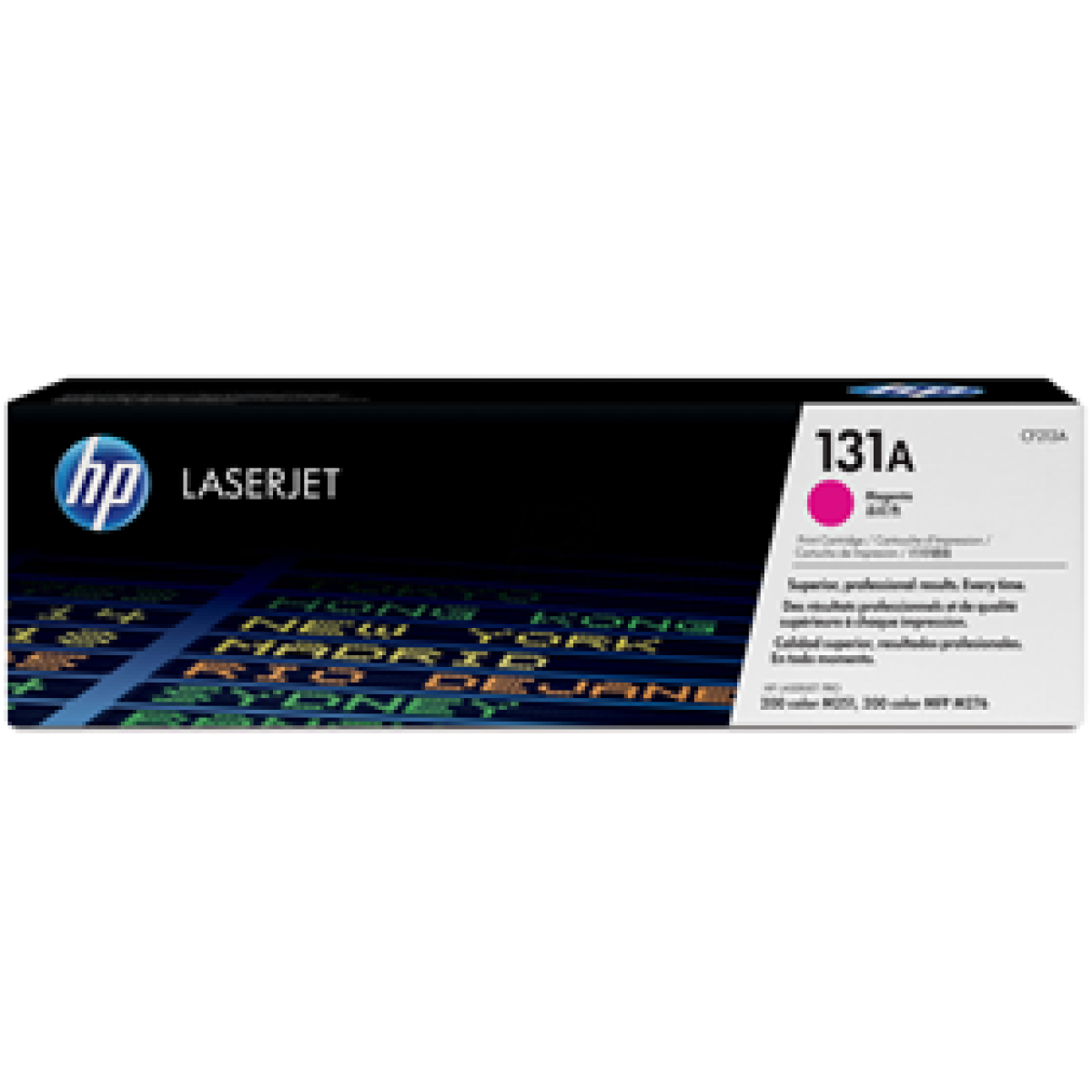 Toner Hp 131A – Cf213A – Magenta – 1,800 Paginas – Para Impresora Color Laserjet Pro – M251N, M251Nw, M276N, M276Nw