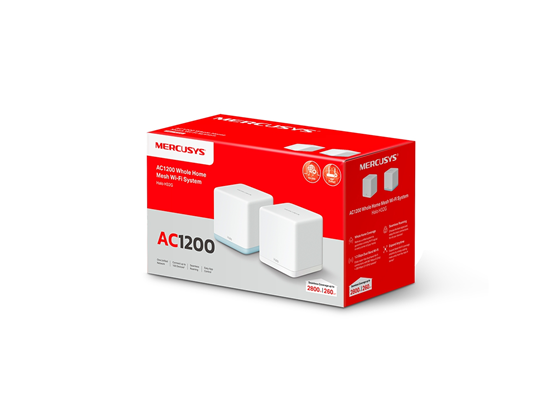 Router Wi-Fi Mesh Mercusys Halo H32G Ac1200 (2-Pack)