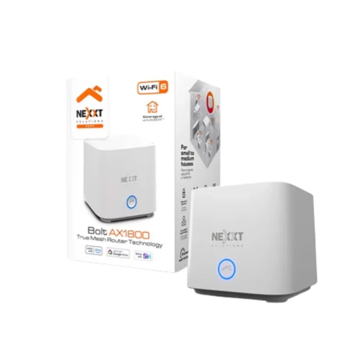 Router Wireless Mesh Nexxt Bolt AX1800 Wi-Fi 6 NCM-X1800