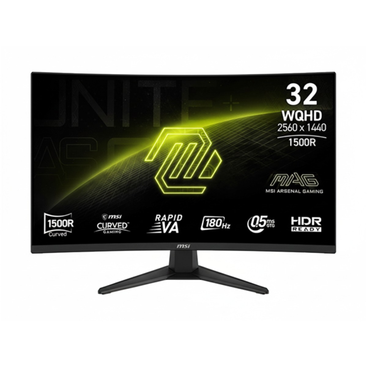 Monitor Curvo 32″ MSI MAG 321CQF WQHD 180Hz Rapid Va