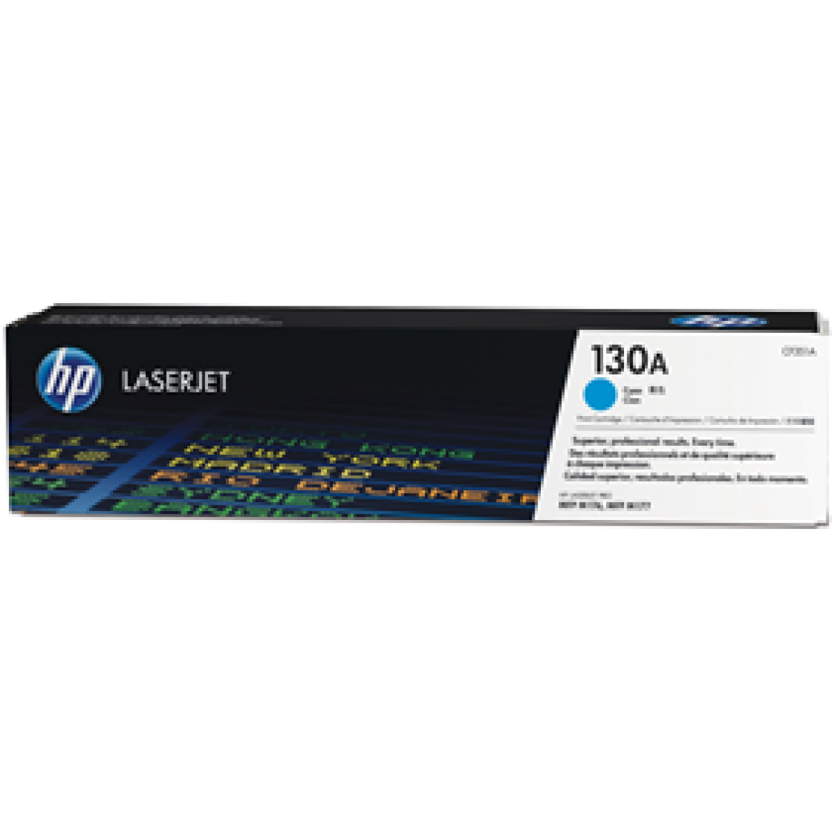 Toner Hp 130A – Cf351A – Cyan – 1,000 Paginas – Para Impresora Color Laserjet – M176N, M177Fw