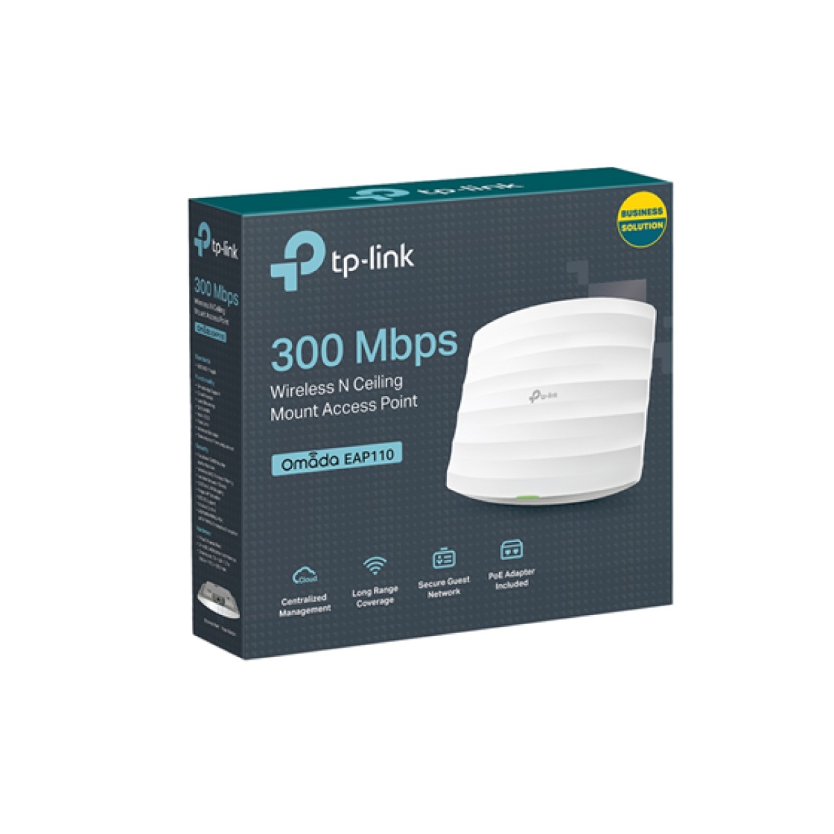 Access Point Tp-Link Omada Eap110 Wi-Fi 4 Montaje Techo N300 MBps