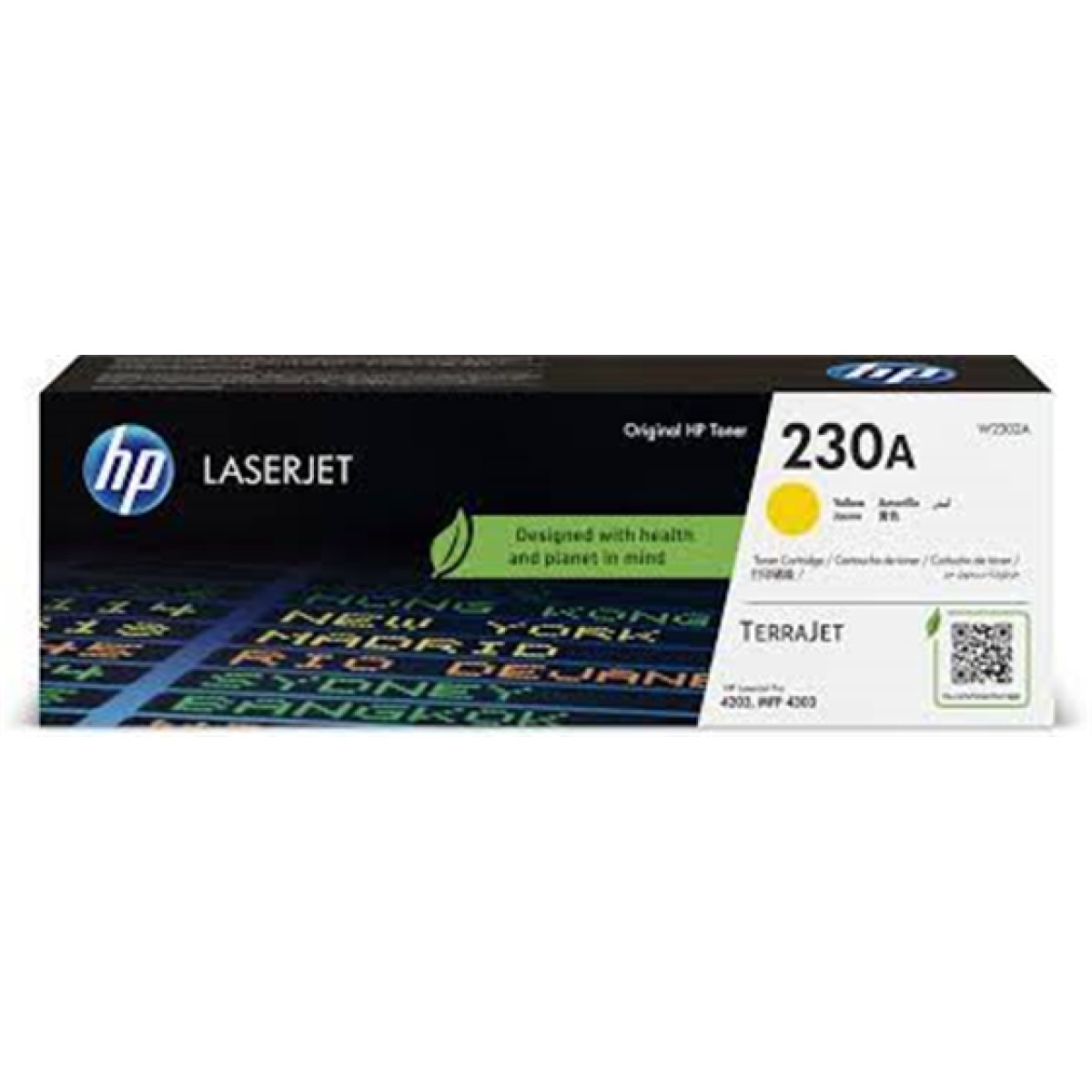 Toner Hp 230A W2302A Yellow 1800 Paginas Laserjet 4201 4202 4203 4301 4302 4303