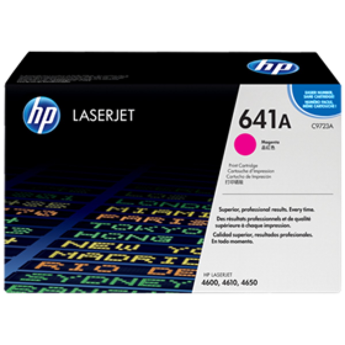 Toner Hp 641A – C9723A – Magenta – 8,000 Paginas – Para Impresora Laserjet 4600