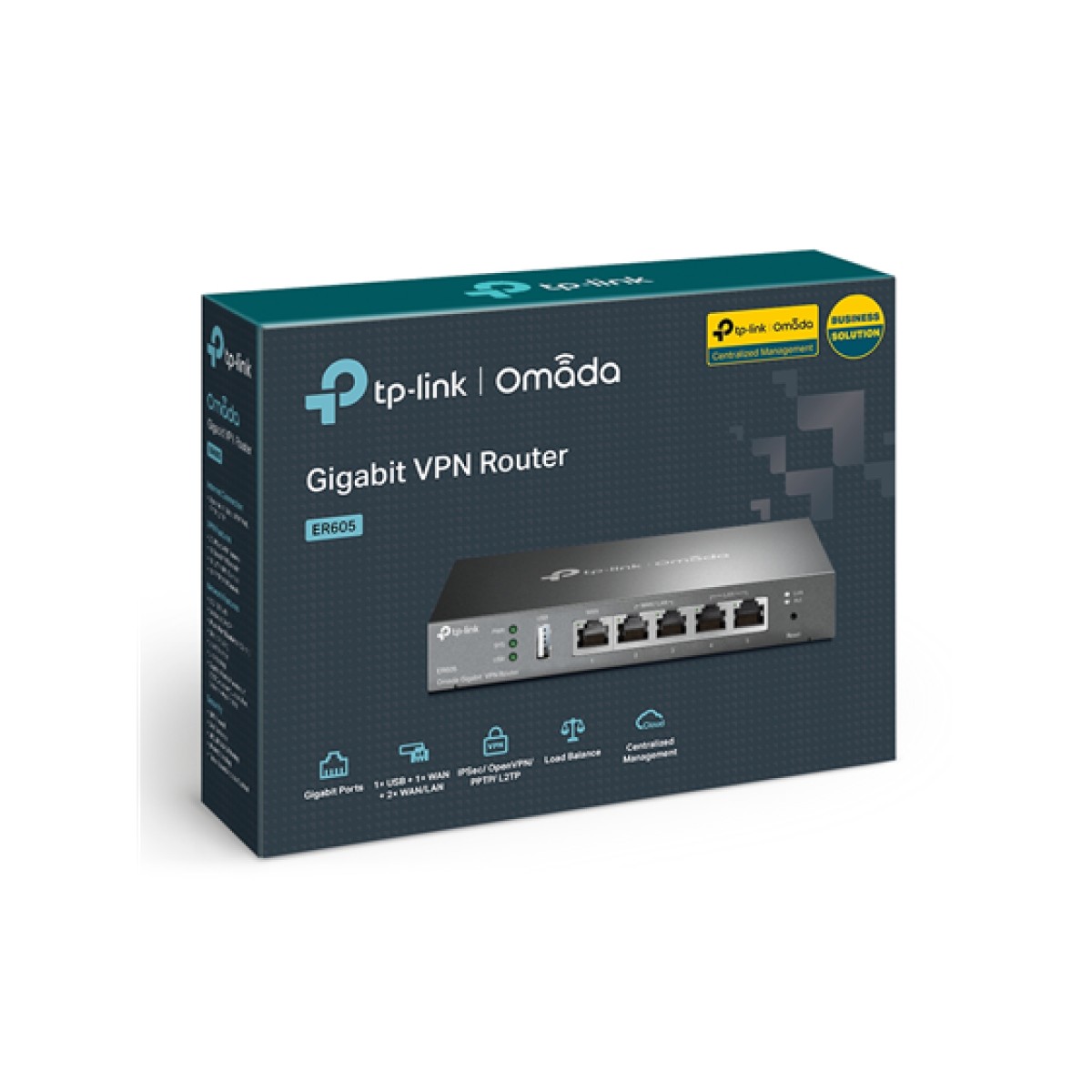 Router Tp-Link Safestream Er605 Omada Vpn Multiwan Gigabit