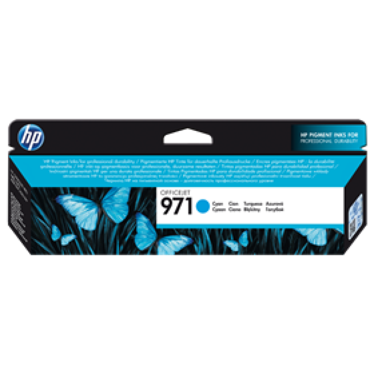 Cartucho Hp 971 – Cn622Am – Cyan – 24.5Ml – Para Impresoras Officejet Pro X476Dw / X576Dw / X451Dw