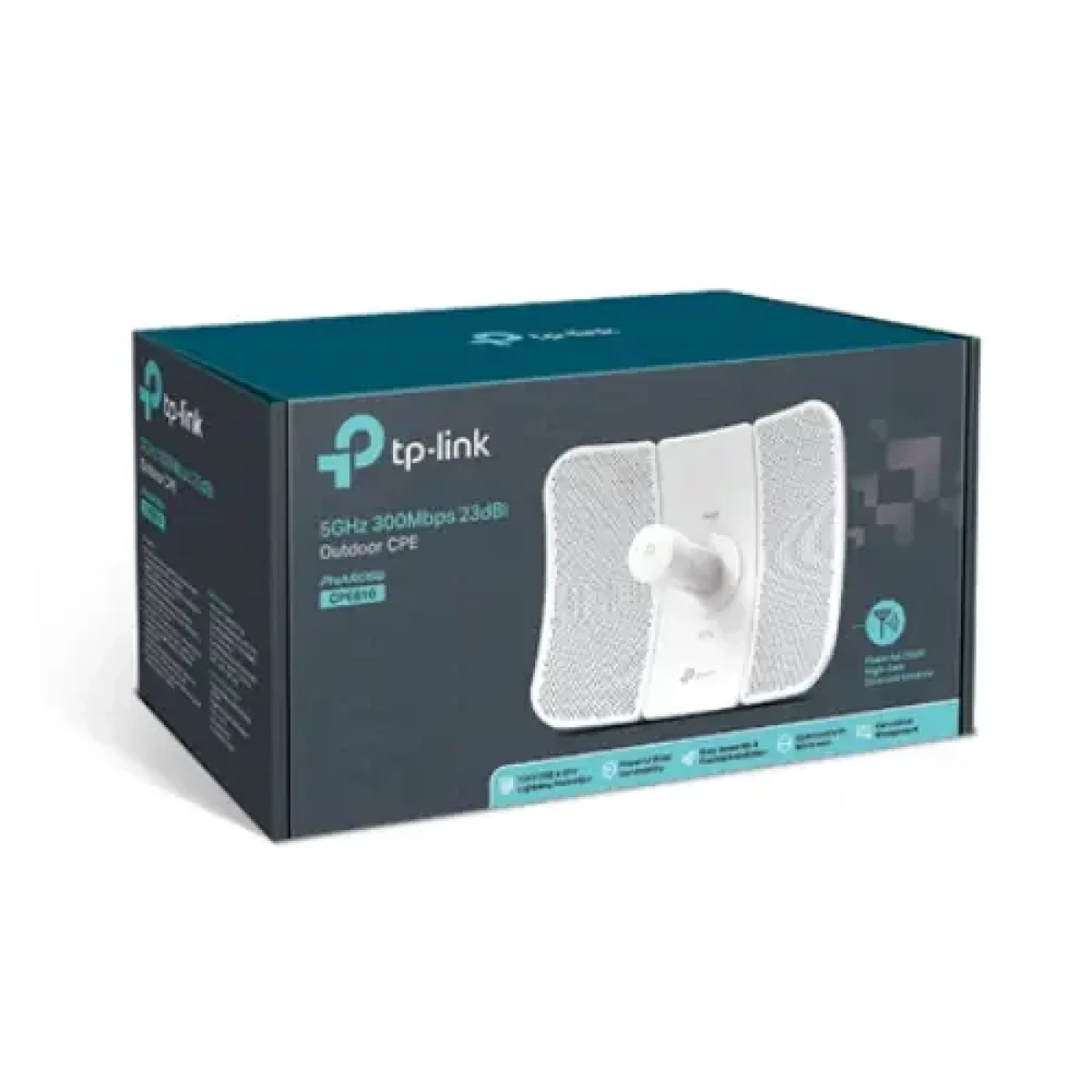 Access Point TP-Link CPE610 5GHz Outdoor 15 km con Antena Direccional
