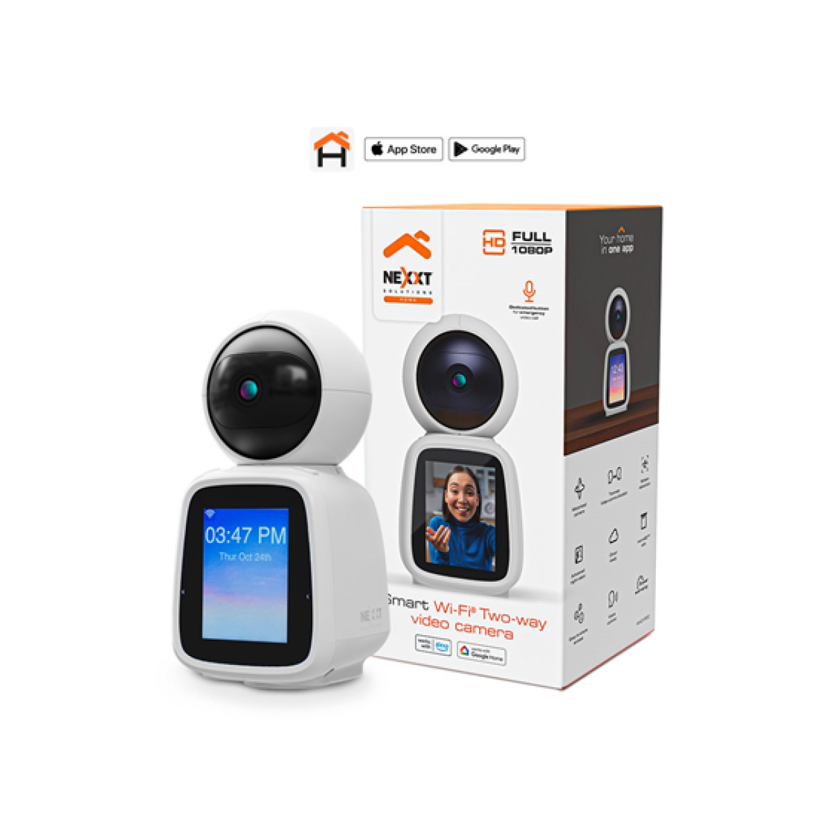 Camara De Vigilancia Nexxt Comunicacion 2 Vias 1080P Ptz